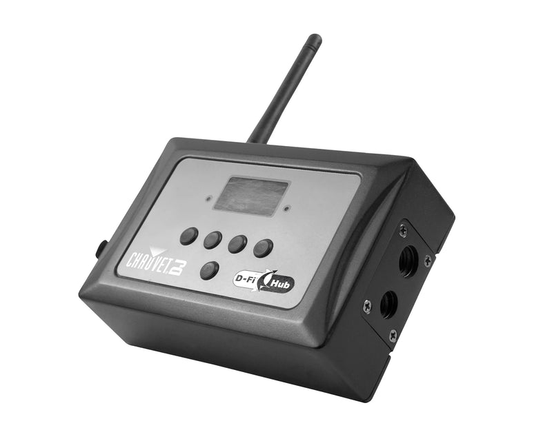 Chauvet D-Fi Hub 2.4GHz Wireless DMX Transmitter/Receiver Hub